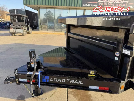 New #355685 2025 LOAD TRAIL DL 14 X 83 TANDEM AXLE LOW PRO 14K BUMPER PULL DUMP W/ 3' SIDES