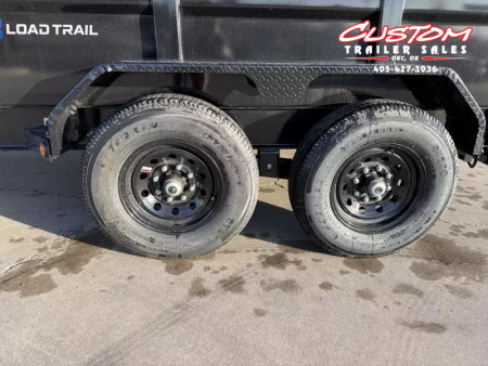 New #355685 2025 LOAD TRAIL DL 14 X 83 TANDEM AXLE LOW PRO 14K BUMPER PULL DUMP W/ 3' SIDES
