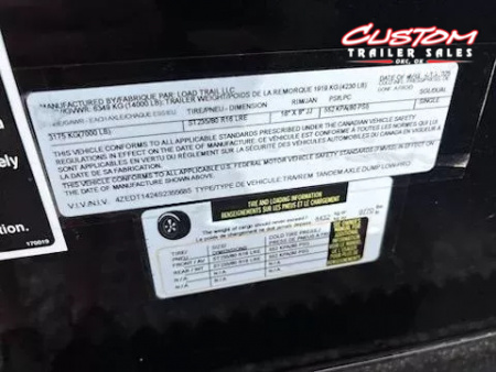 New #355685 2025 LOAD TRAIL DL 14 X 83 TANDEM AXLE LOW PRO 14K BUMPER PULL DUMP W/ 3' SIDES