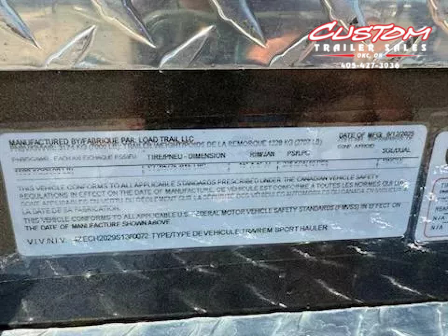 New #360072 2025 LOAD TRAIL CZ 20 X 83 TANDEM AXLE 7K STEEL FLOOR CAR HAULER W/ ALUMINUM TRIM PACKAGE