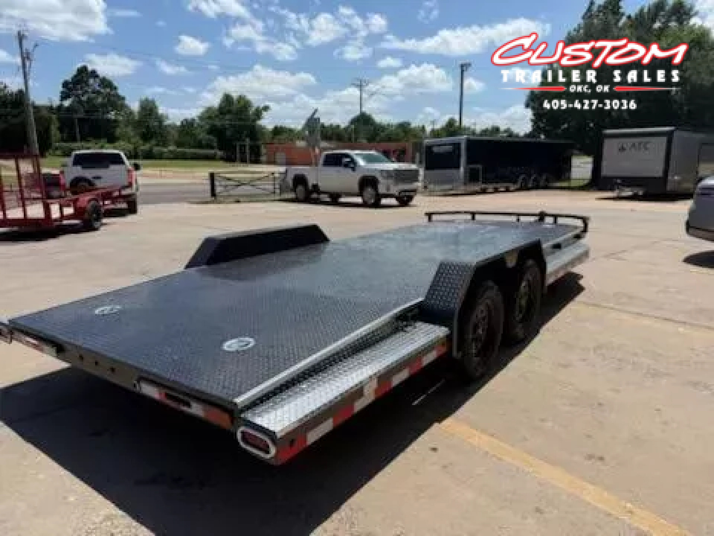 New #360072 2025 LOAD TRAIL CZ 20 X 83 TANDEM AXLE 7K STEEL FLOOR CAR HAULER W/ ALUMINUM TRIM PACKAGE