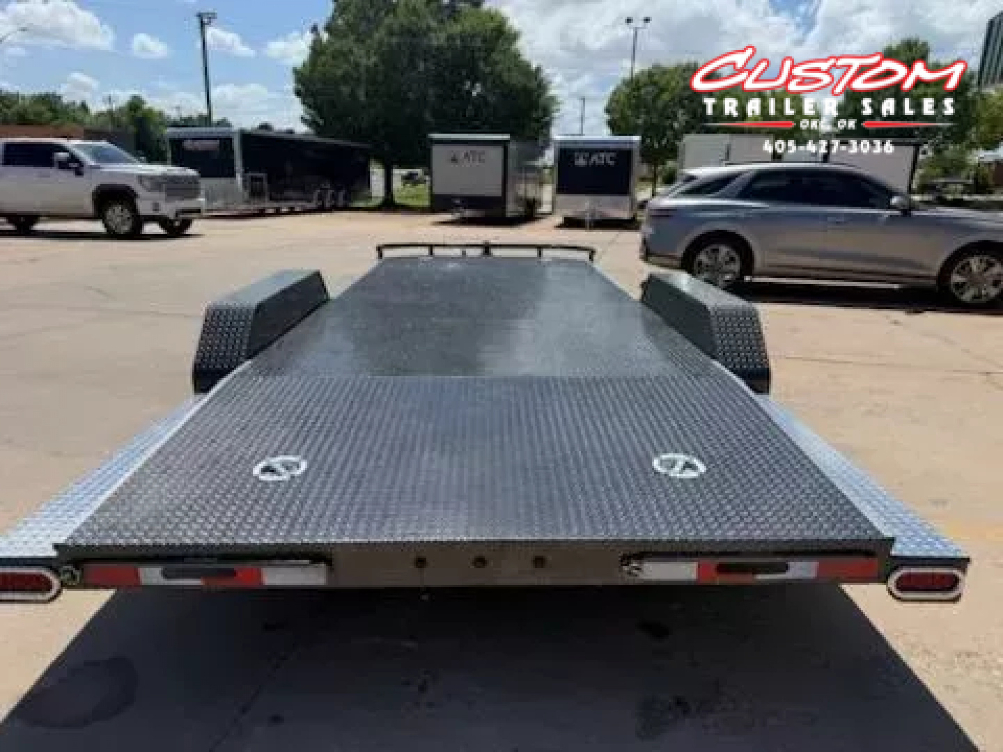 New #360072 2025 LOAD TRAIL CZ 20 X 83 TANDEM AXLE 7K STEEL FLOOR CAR HAULER W/ ALUMINUM TRIM PACKAGE