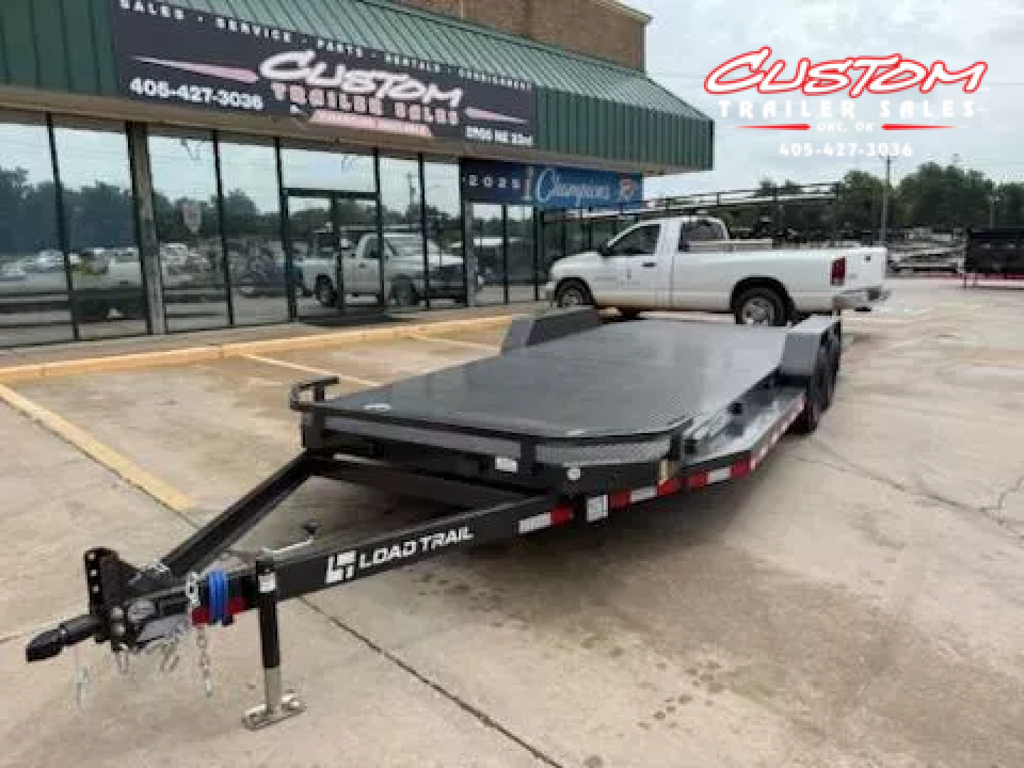 New #360935 2025 LOAD TRAIL CZ 20 X 83 TANDEM AXLE 7K STEEL FLOOR CAR HAULER