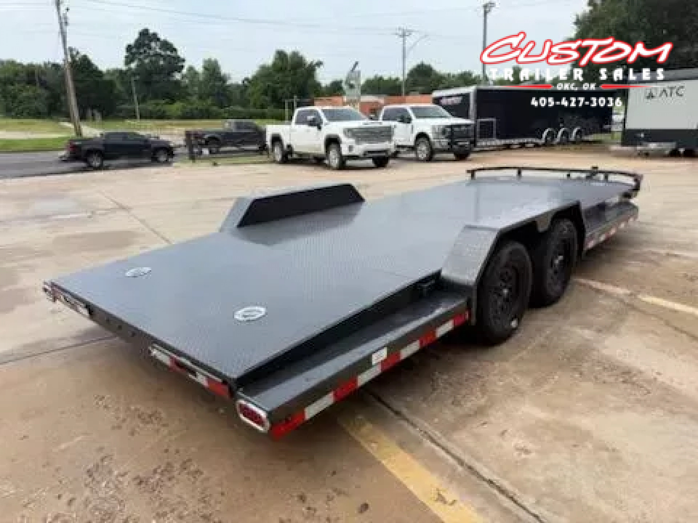 New #360935 2025 LOAD TRAIL CZ 20 X 83 TANDEM AXLE 7K STEEL FLOOR CAR HAULER