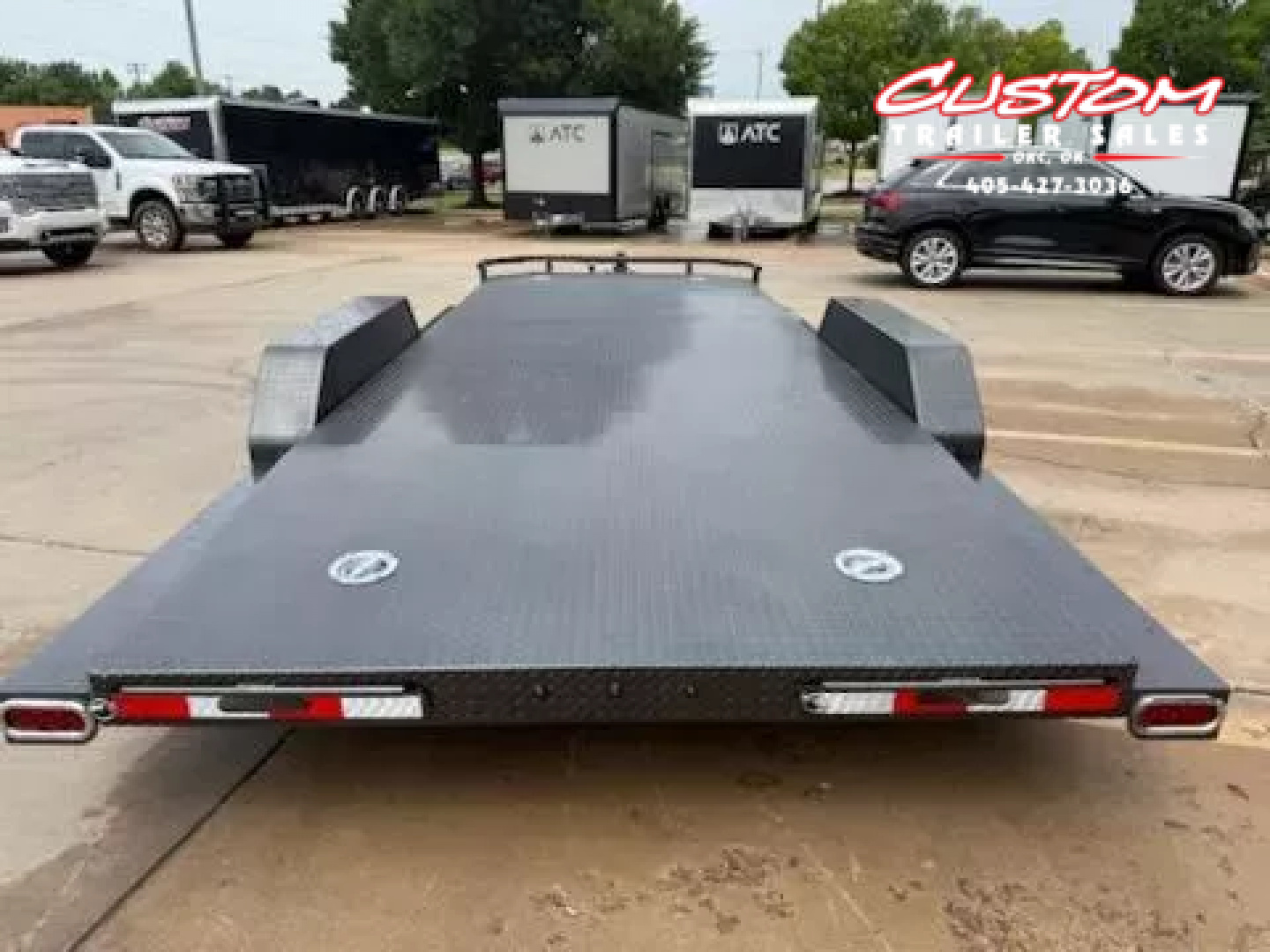 New #360935 2025 LOAD TRAIL CZ 20 X 83 TANDEM AXLE 7K STEEL FLOOR CAR HAULER