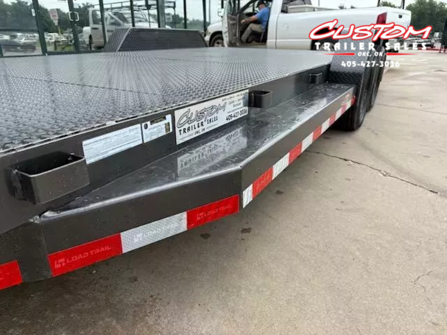 New #360935 2025 LOAD TRAIL CZ 20 X 83 TANDEM AXLE 7K STEEL FLOOR CAR HAULER