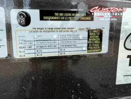 New #360935 2025 LOAD TRAIL CZ 20 X 83 TANDEM AXLE 7K STEEL FLOOR CAR HAULER