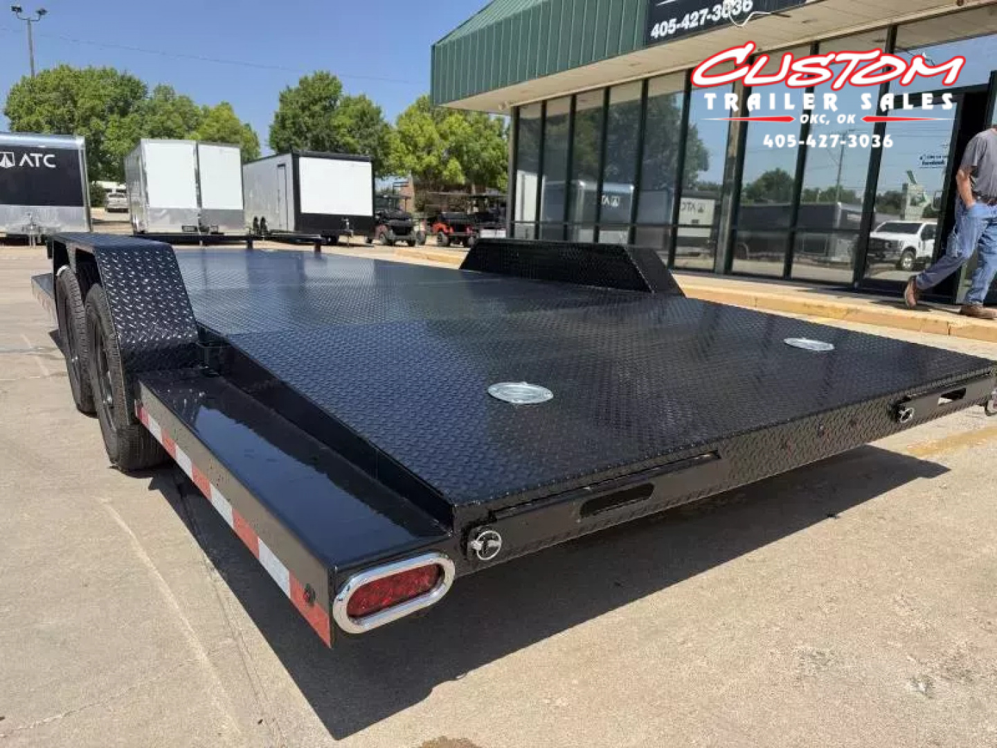 New #361089 2025 LOAD TRAIL CZ 20 X 83 TANDEM AXLE 7K STEEL FLOOR CAR HAULER