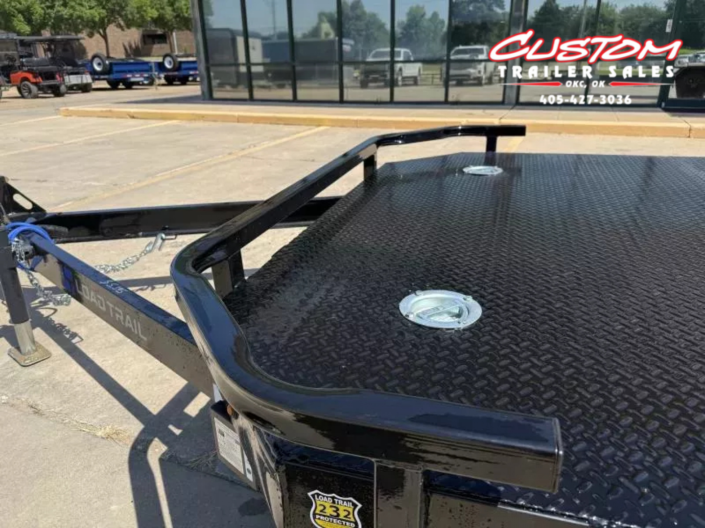 New #361089 2025 LOAD TRAIL CZ 20 X 83 TANDEM AXLE 7K STEEL FLOOR CAR HAULER