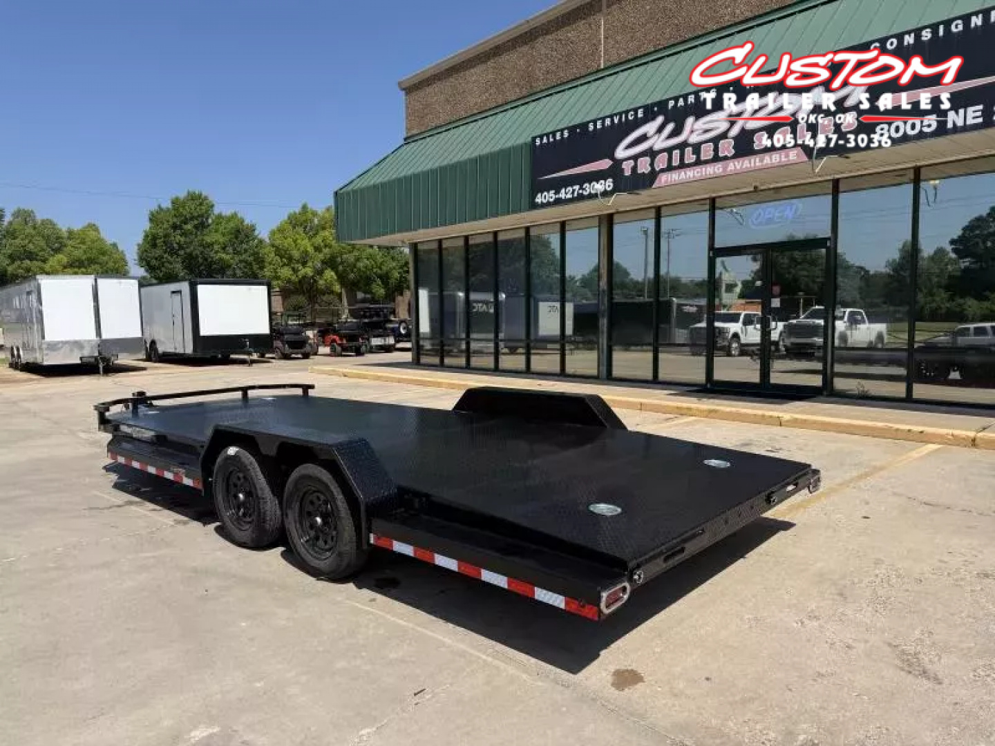 New #361089 2025 LOAD TRAIL CZ 20 X 83 TANDEM AXLE 7K STEEL FLOOR CAR HAULER