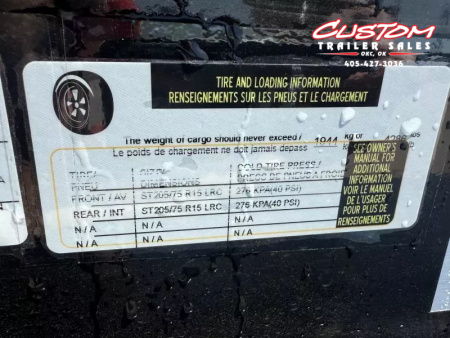 New #361089 2025 LOAD TRAIL CZ 20 X 83 TANDEM AXLE 7K STEEL FLOOR CAR HAULER