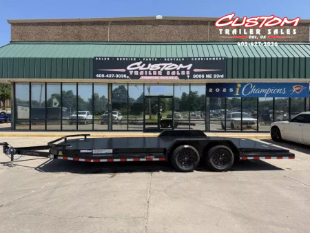 New #361089 2025 LOAD TRAIL CZ 20 X 83 TANDEM AXLE 7K STEEL FLOOR CAR HAULER