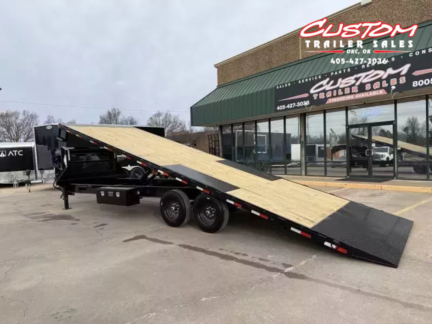 New #363131 2026 LOAD TRAIL GE 28 X 102 TANDEM AXLE 16K GOOSENECK FULL BED TILT DECK