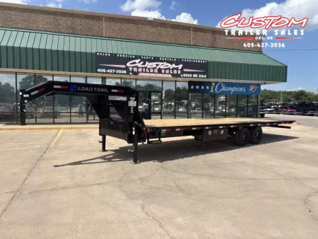 New #363278 2026 LOAD TRAIL GE 28 X 102 TANDEM AXLE 14K GOOSENECK FULL BED TILT DECK