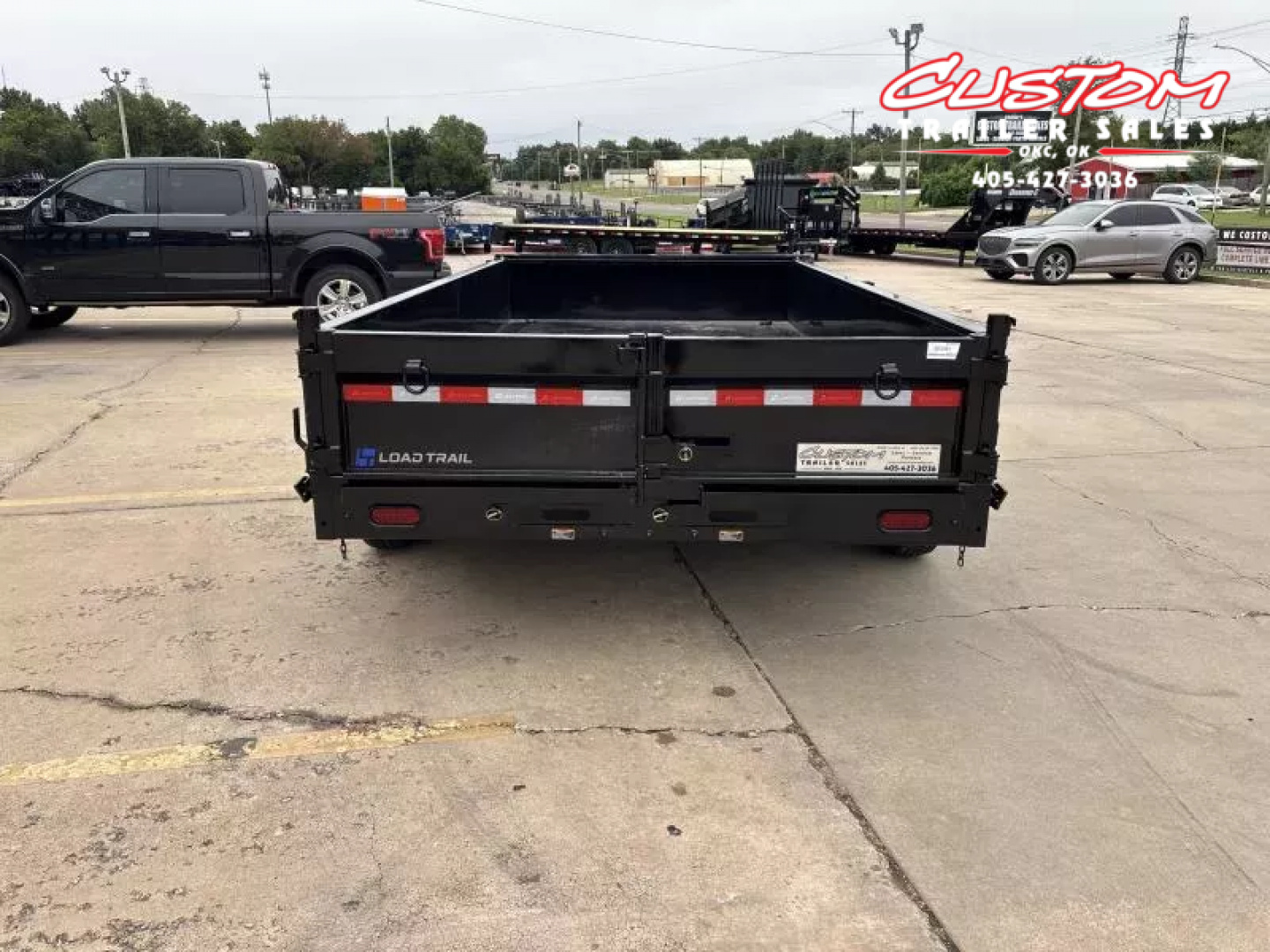 New #363361 2026 LOAD TRAIL DE 14 X 83 BUMPER PULL DUMP TRAILER 14K