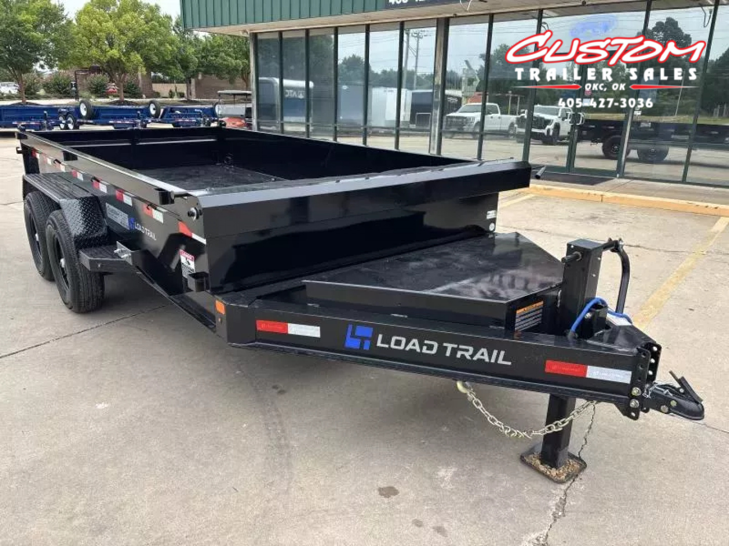 New #363361 2026 LOAD TRAIL DE 14 X 83 BUMPER PULL DUMP TRAILER 14K