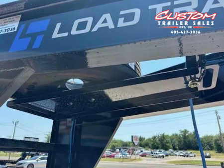 New #364489 2026 LOAD TRAIL GT 40 X 102 DUAL TANDEM FULL TILT CONTAINER TRAILER FLATBED GOOSENECK W/ HYD. JACKS & 18,000LB WINCH PACKAGE