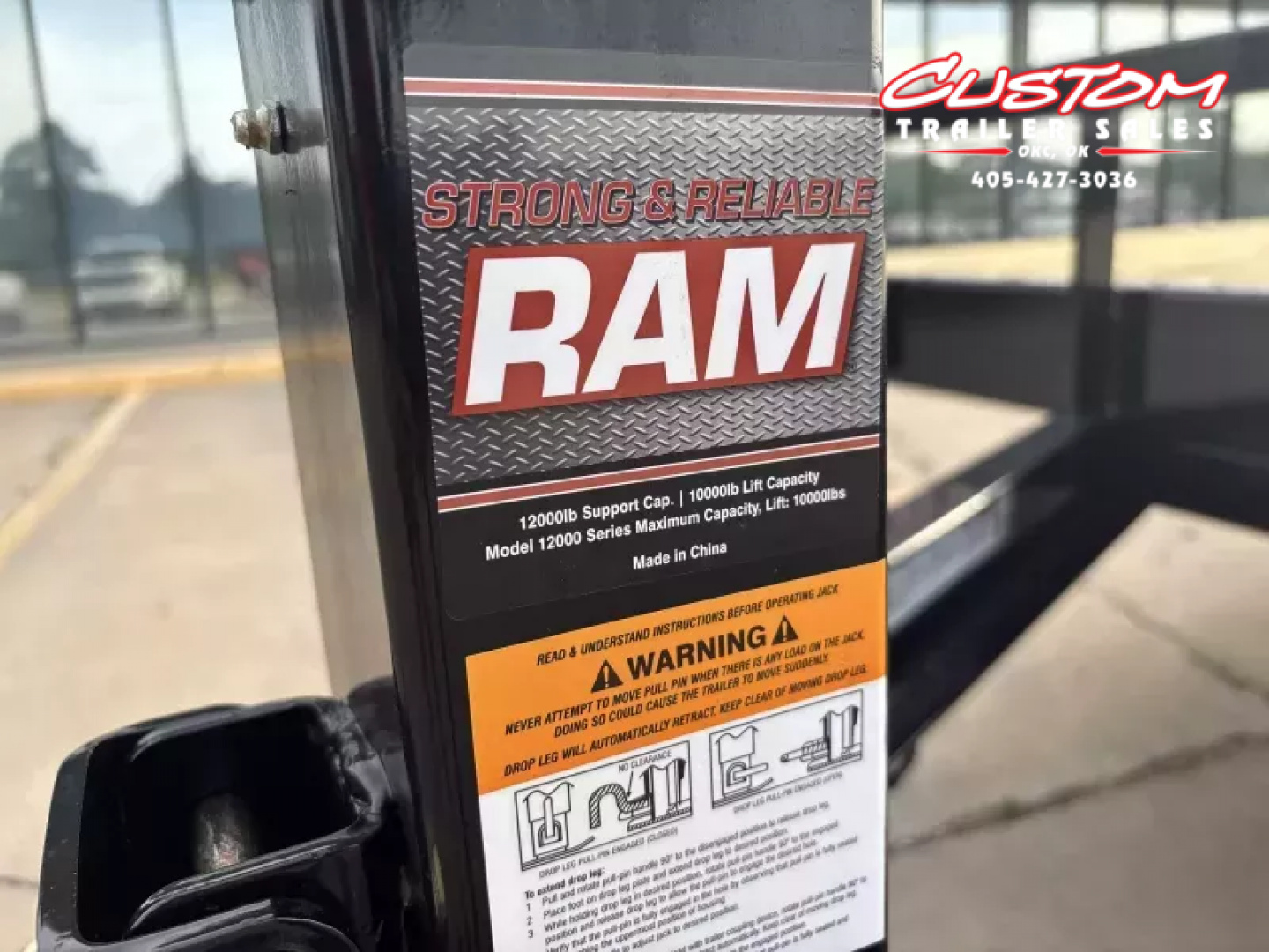 New #364898 LOAD TRAIL DK 20 X 102 BUMPER PULL 10K DECKOVER W/ SLIDE IN RAMPS