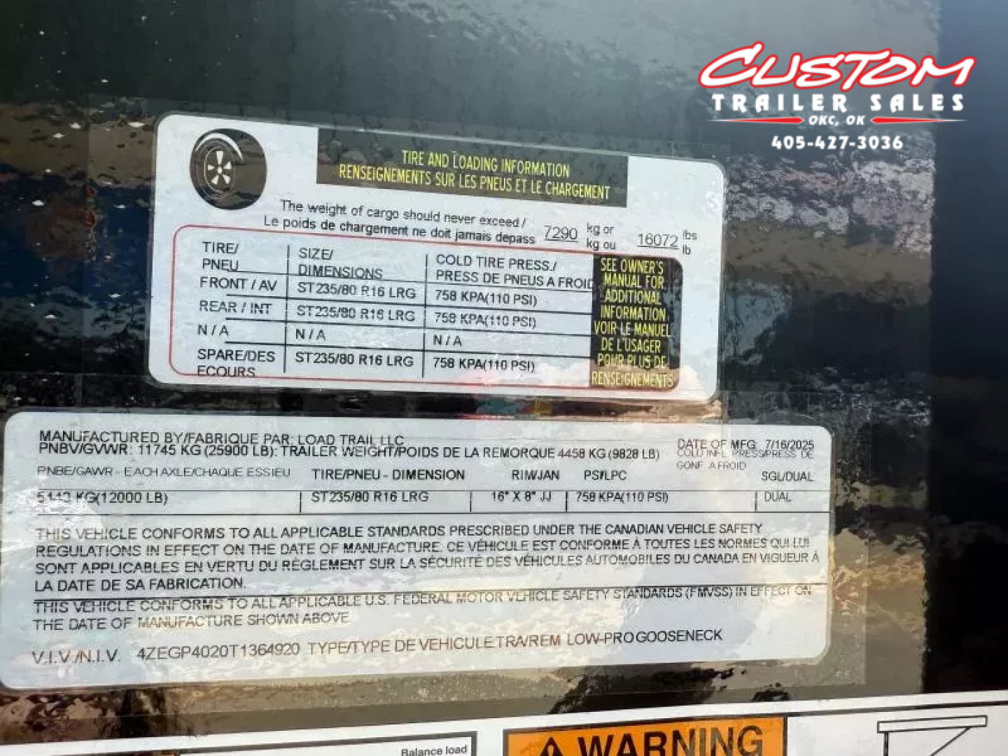 New #364920 2026 LOAD TRAIL GP 40 X 102 DUAL TANDEM LOW-PRO 24K GOOSENECK W/ MAX RAMPS