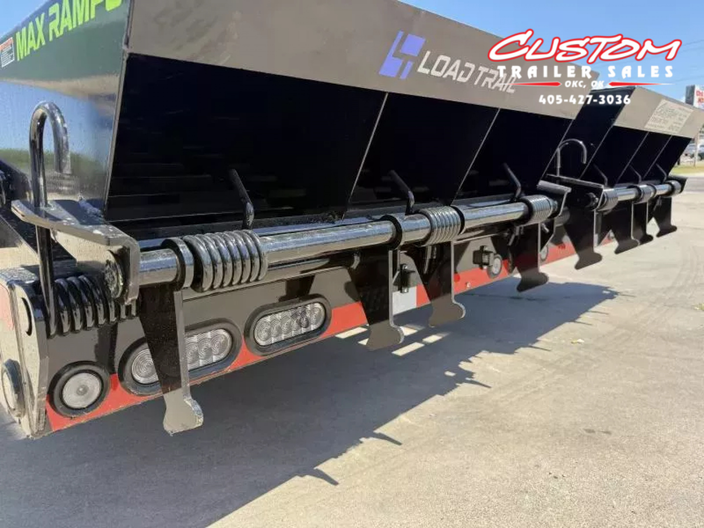 New #364920 2026 LOAD TRAIL GP 40 X 102 DUAL TANDEM LOW-PRO 24K GOOSENECK W/ MAX RAMPS