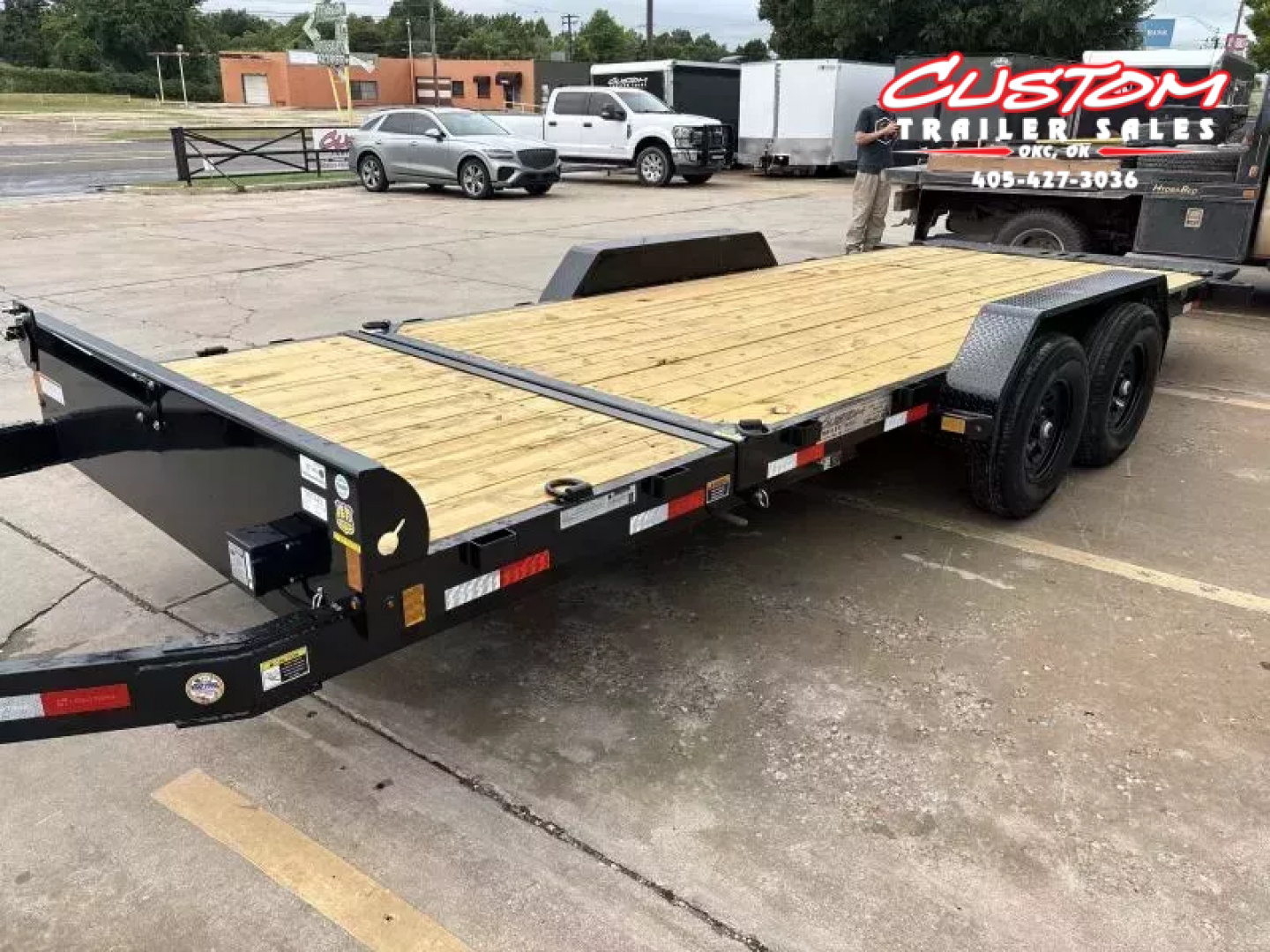 New #366023 2026 LOAD TRAIL TD 20 X 83 TANDEM AXLE 14K TILT DECK TRAILER