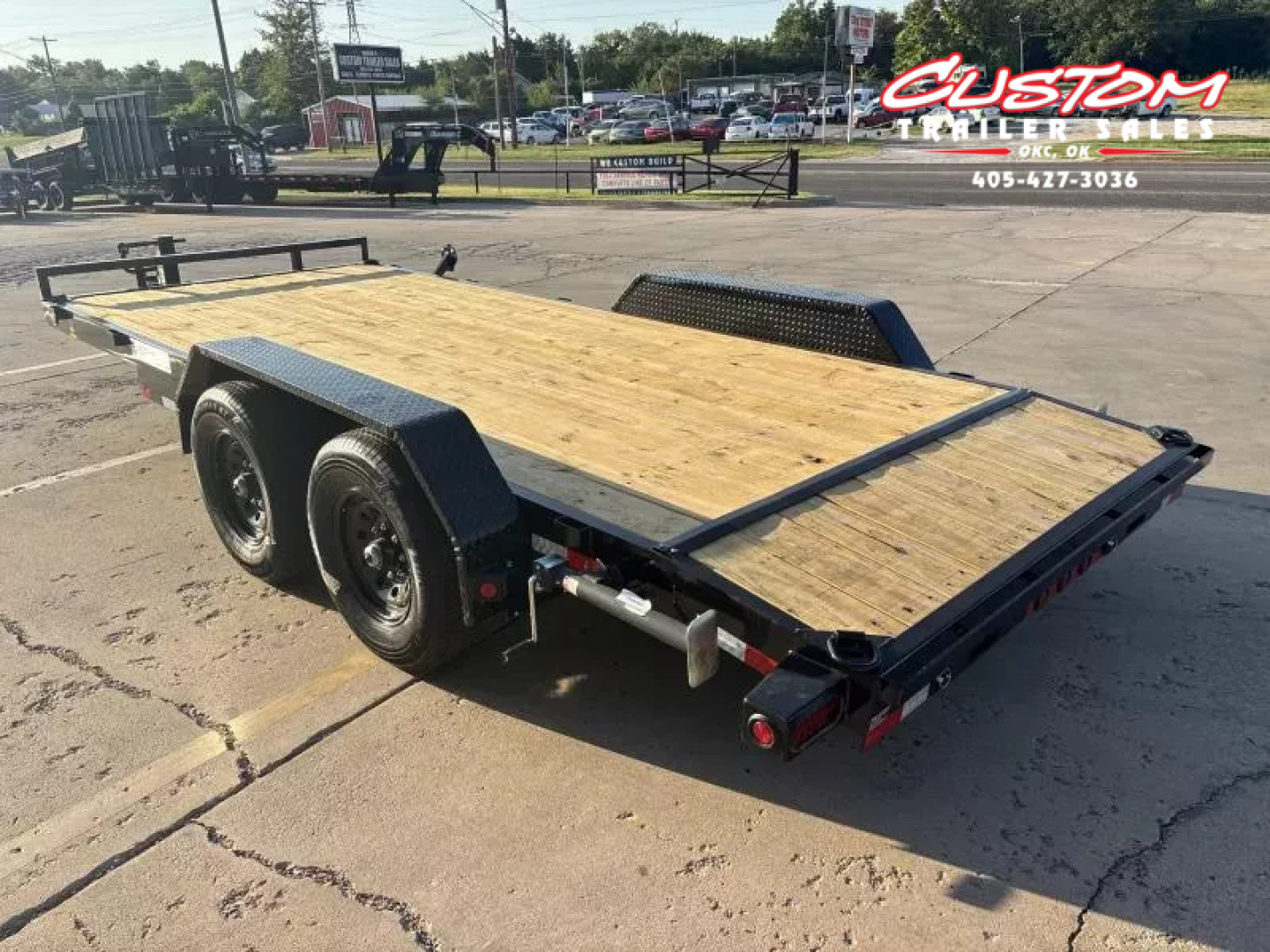 New #366082 2026 LOAD TRAIL CH 18 X 83 TANDEM AXLE 14K EQUIPMENT HAULER W/ SLIDE IN RAMPS