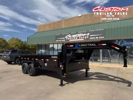New #366284 2026 LOAD TRAIL GD 16 X 83 TANDEM AXLE LOW PRO 14K GOOSENECK DUMP W/ 2' SIDES