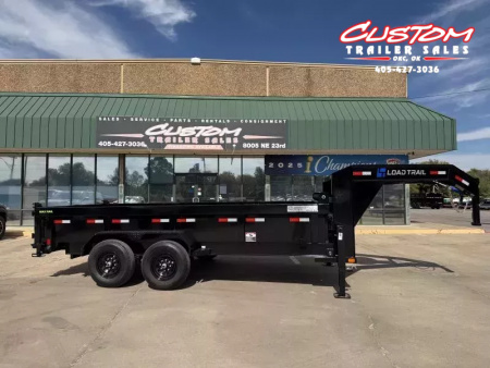 New #366284 2026 LOAD TRAIL GD 16 X 83 TANDEM AXLE LOW PRO 14K GOOSENECK DUMP W/ 2' SIDES