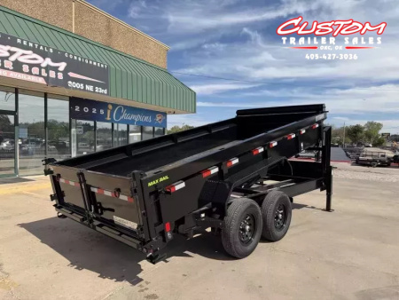New #366284 2026 LOAD TRAIL GD 16 X 83 TANDEM AXLE LOW PRO 14K GOOSENECK DUMP W/ 2' SIDES