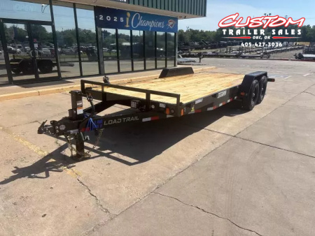 New #366733 2026 LOAD TRAIL CH 20 X 83 14K EQUIPMENT HAULER W/ SLIDE IN RAMPS