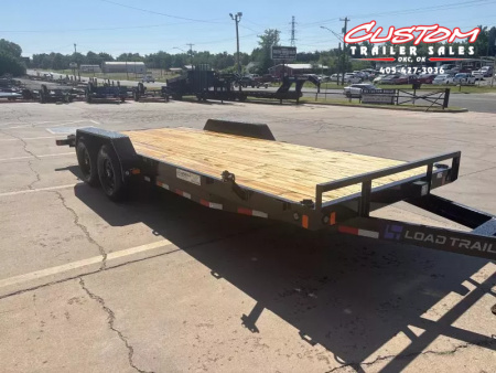 New #366733 2026 LOAD TRAIL CH 20 X 83 14K EQUIPMENT HAULER W/ SLIDE IN RAMPS