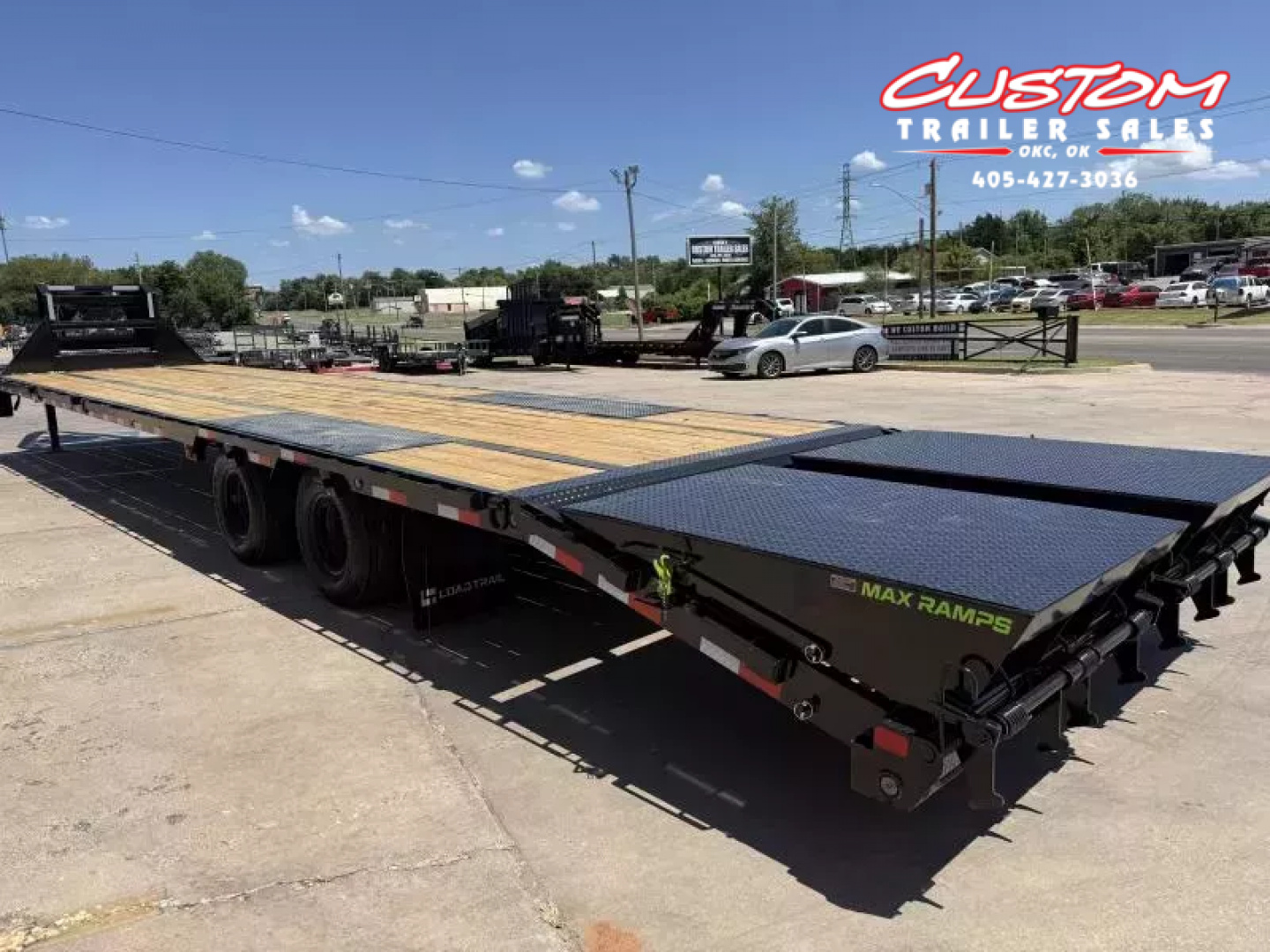 New #368121 2026 LOAD TRAIL GP 40 X 102 DUAL TANDEM LOW-PRO 24K GOOSENECK W/ MAX RAMPS