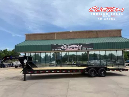 New #368288 2026 LOAD TRAIL GC 30 X 102 TANDEM AXLE 14K GOOSENECK EQUIPMENT HAULER W/ SLIDE IN RAMPS