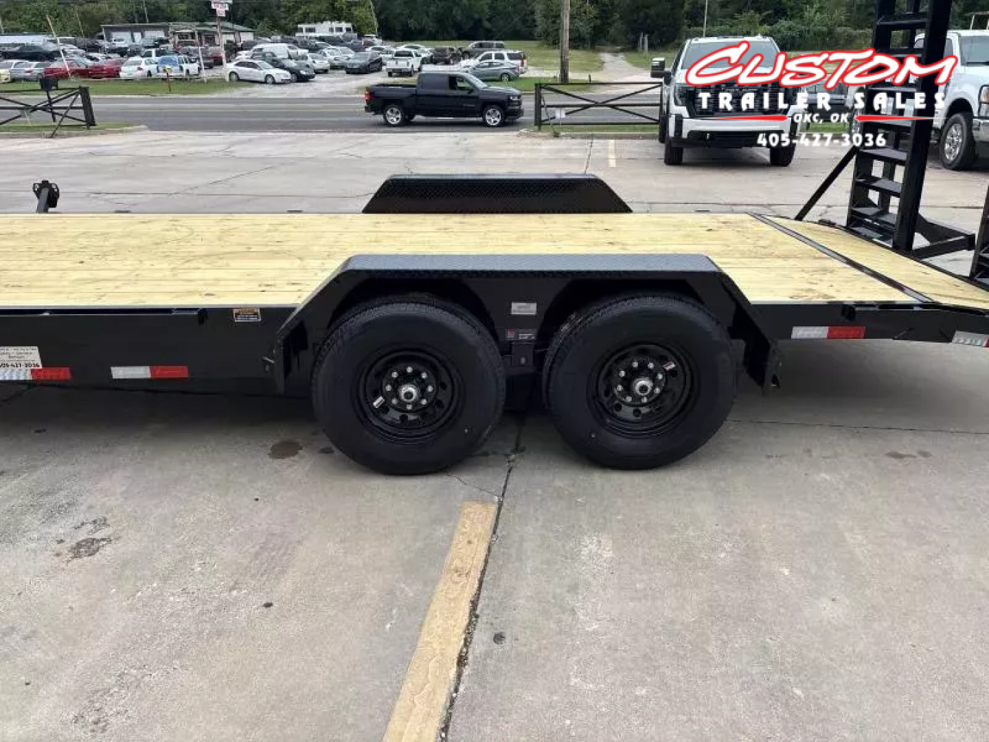 New #369292 2026 LOAD TRAIL CH 20 X 83 TANDEM AXLE 14K EQUIPMENT HAULER W/ FOLD UP RAMPS