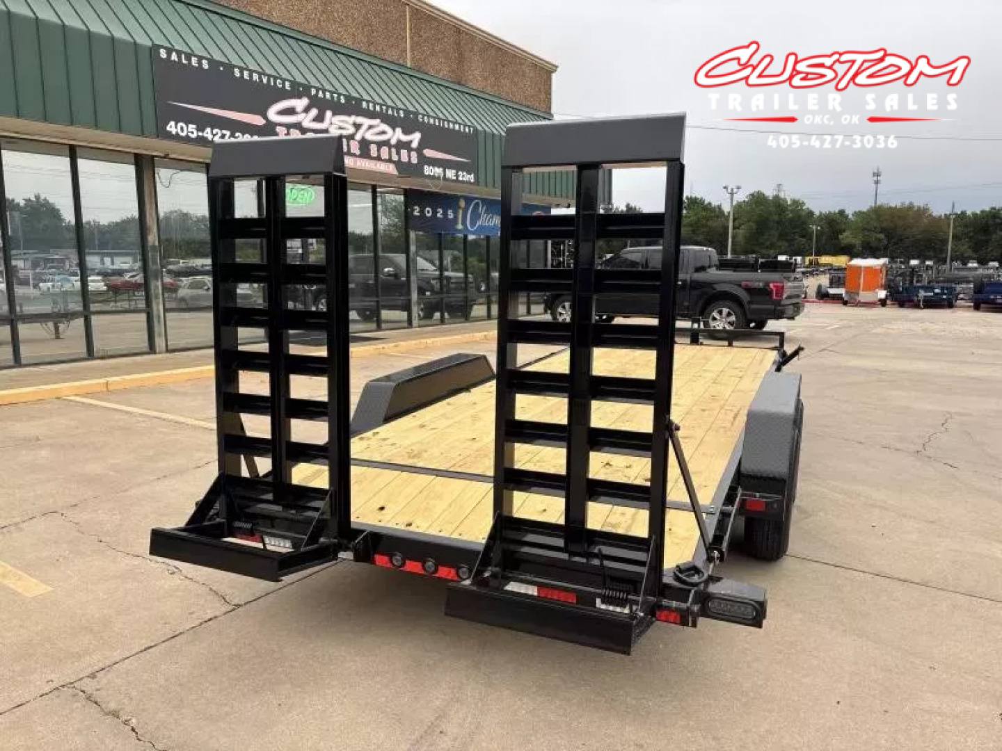 New #369292 2026 LOAD TRAIL CH 20 X 83 TANDEM AXLE 14K EQUIPMENT HAULER W/ FOLD UP RAMPS