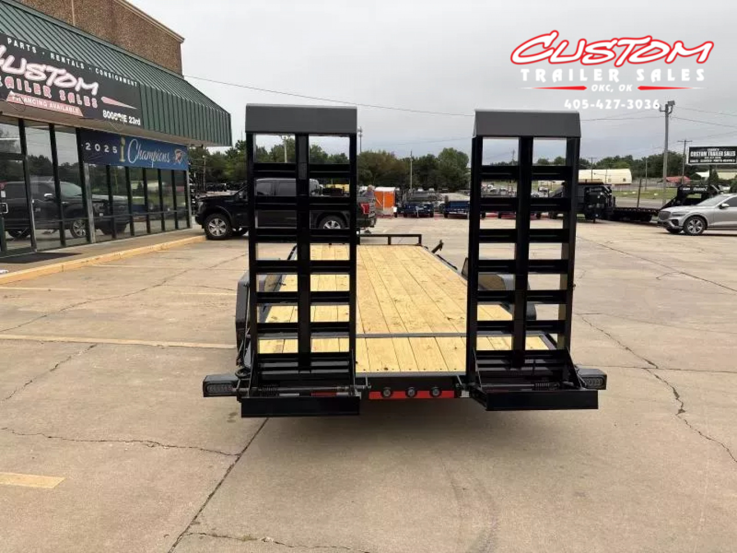 New #369292 2026 LOAD TRAIL CH 20 X 83 TANDEM AXLE 14K EQUIPMENT HAULER W/ FOLD UP RAMPS