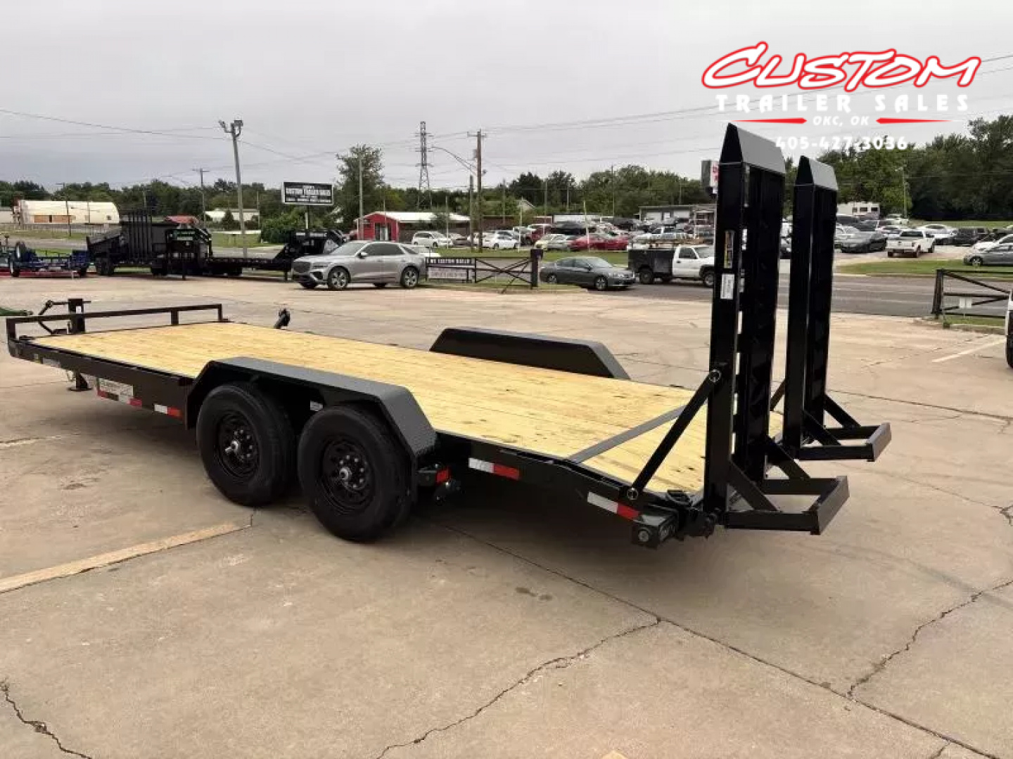 New #369292 2026 LOAD TRAIL CH 20 X 83 TANDEM AXLE 14K EQUIPMENT HAULER W/ FOLD UP RAMPS