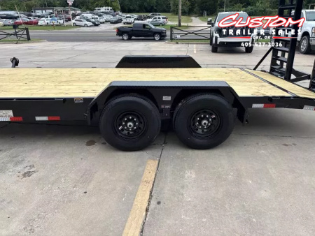 New #369292 2026 LOAD TRAIL CH 20 X 83 TANDEM AXLE 14K EQUIPMENT HAULER W/ FOLD UP RAMPS