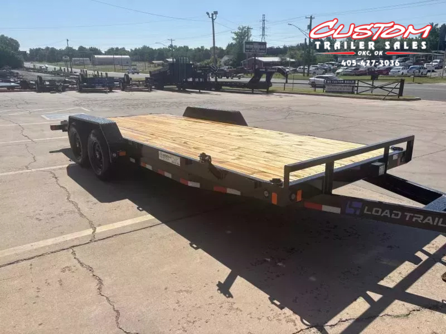 New #369456 2026 LOAD TRAIL CH 20 X 83 14K EQUIPMENT HAULER W/ SLIDE IN RAMPS