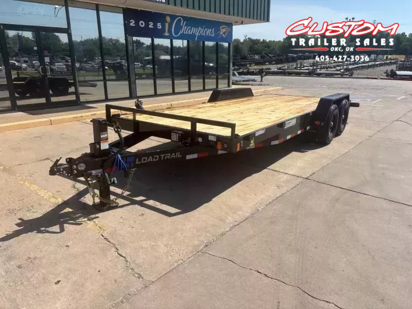 New #369456 2026 LOAD TRAIL CH 20 X 83 14K EQUIPMENT HAULER W/ SLIDE IN RAMPS