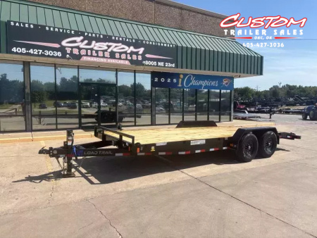 New #369456 2026 LOAD TRAIL CH 20 X 83 14K EQUIPMENT HAULER W/ SLIDE IN RAMPS