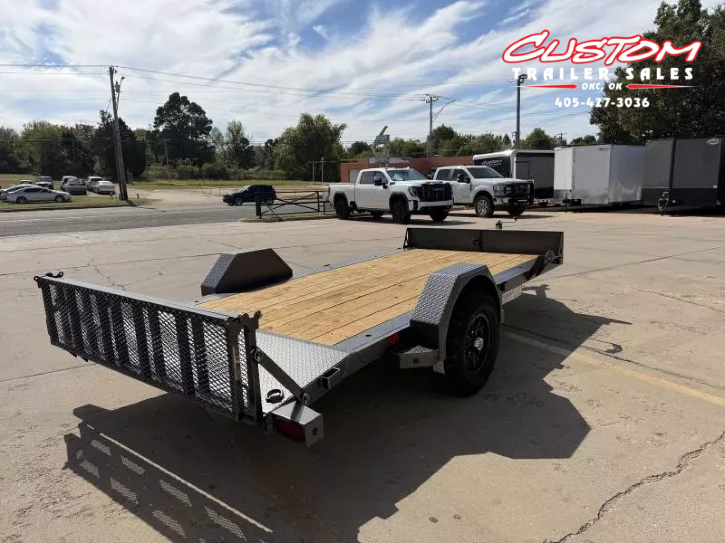 New #369572 2026 LOAD TRAIL SX 14 X 77 SINGLE AXLE 5K ATV UTILITY W/ 2' DOVE & RAMP GATE