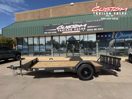 New #369572 2026 LOAD TRAIL SX 14 X 77 SINGLE AXLE 5K ATV UTILITY W/ 2' DOVE & RAMP GATE