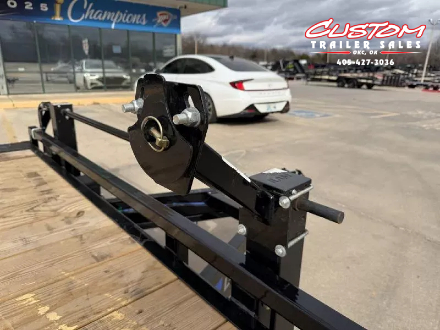 Used #369626 USED 2026 LOAD TRAIL CH 26 X 102 TANDEM AXLE 14K EQUIPMENT HAULER W/ MAX RAMPS