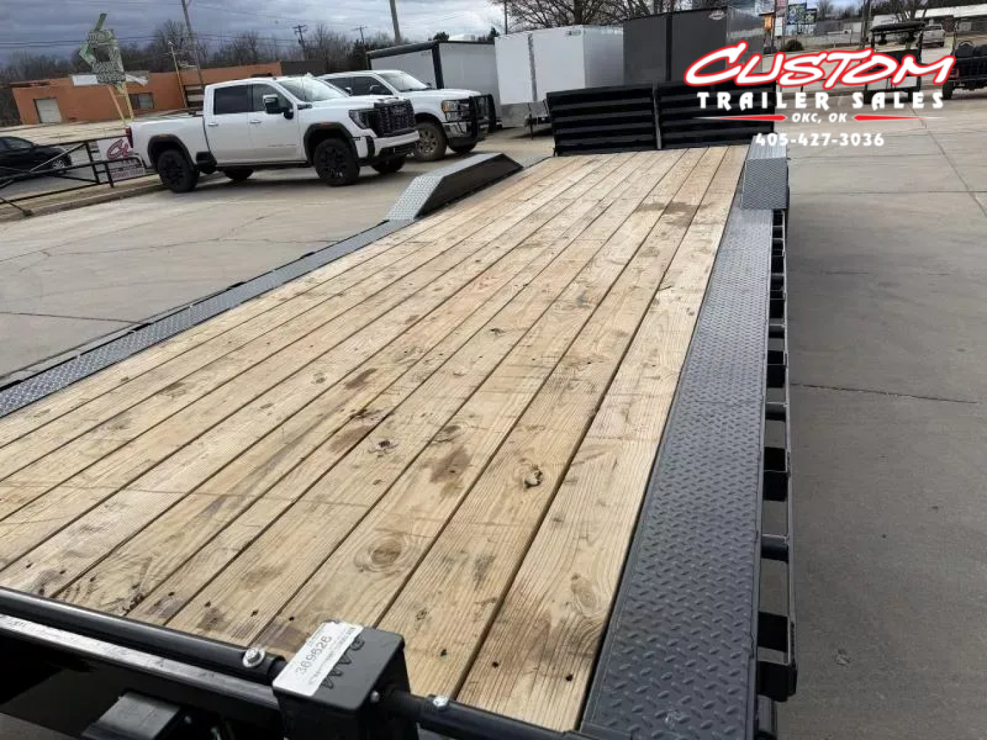 Used #369626 USED 2026 LOAD TRAIL CH 26 X 102 TANDEM AXLE 14K EQUIPMENT HAULER W/ MAX RAMPS