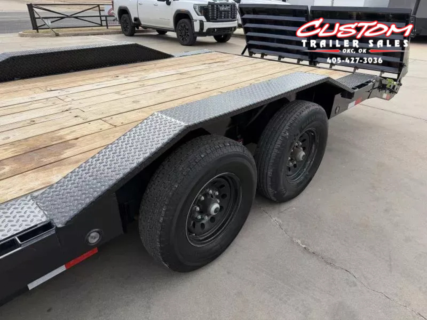 Used #369626 USED 2026 LOAD TRAIL CH 26 X 102 TANDEM AXLE 14K EQUIPMENT HAULER W/ MAX RAMPS
