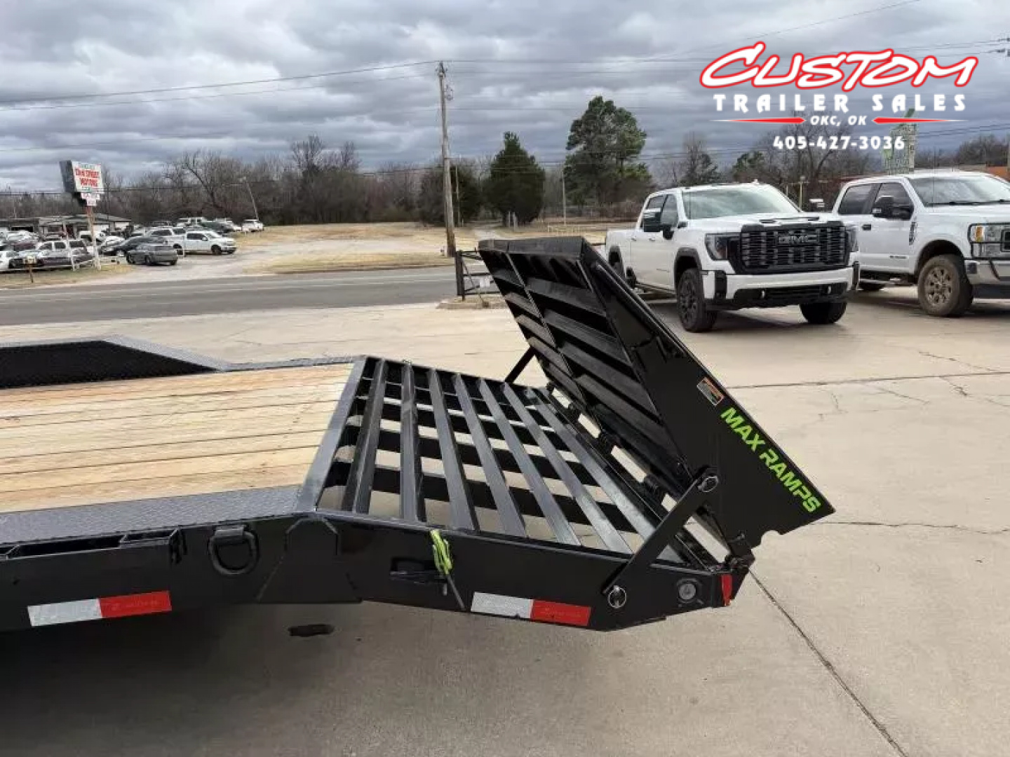 Used #369626 USED 2026 LOAD TRAIL CH 26 X 102 TANDEM AXLE 14K EQUIPMENT HAULER W/ MAX RAMPS