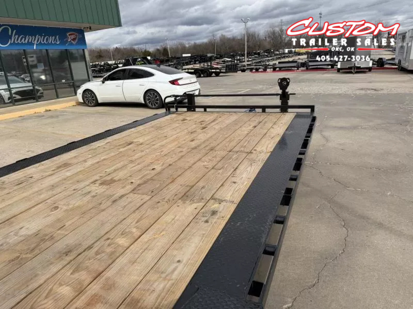 Used #369626 USED 2026 LOAD TRAIL CH 26 X 102 TANDEM AXLE 14K EQUIPMENT HAULER W/ MAX RAMPS