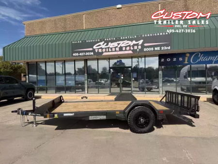 New #370051 2026 LOAD TRAIL SX 14 X 77 SINGLE AXLE 5K ATV UTILITY W/ 2' DOVE & RAMP GATE