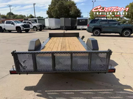 New #370051 2026 LOAD TRAIL SX 14 X 77 SINGLE AXLE 5K ATV UTILITY W/ 2' DOVE & RAMP GATE